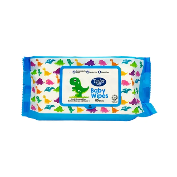 Tender Soft Baby Wipes 80Sheets Tender Soft Baby Wipes 80Sheets - Image 1