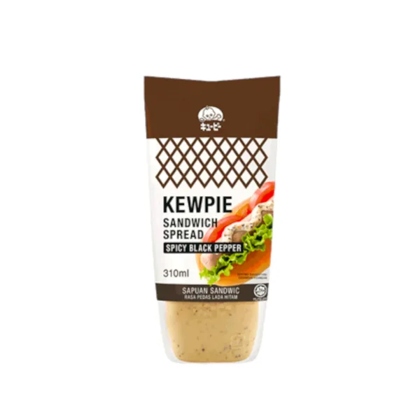 Kewpie Spicy Black Pepper Sandwich Spread 310ml Kewpie Spicy Black Pepper Sandwich Spread 310ml - Image 1