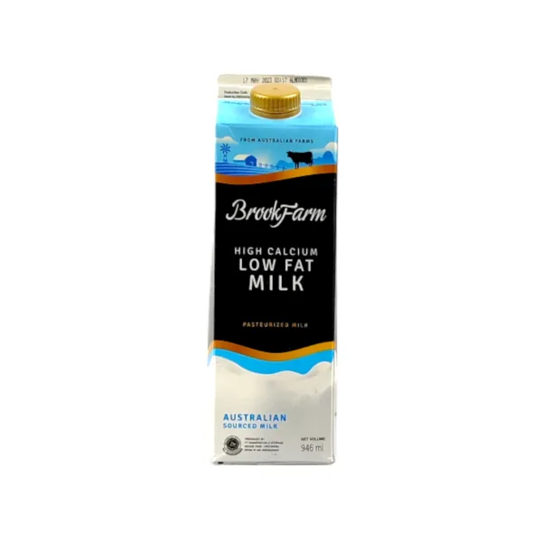 Brookfarm Fresh Milk Low Fat 946ml Brookfarm Fresh Milk Low Fat 946ml - Image 1