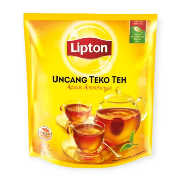 PhotoRoom-20230621_145923 Lipton Uncang Teko Teh (80s x 2g) - 160g - Image 1