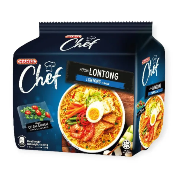 PhotoRoom-20230622_172737_1 Mamee Chef Perisa Lontong Flavour Instant Noodles - 4x97g - Image 1