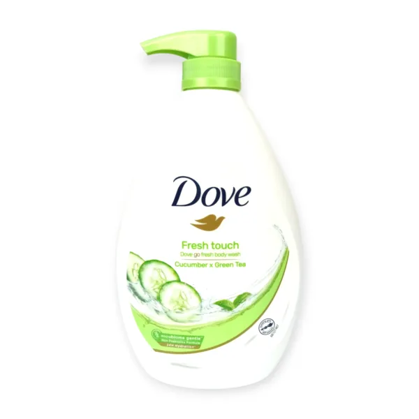 Dove Fresh Touch with Cucumber x Green Tea Body Wash - 1000ml - Image 1