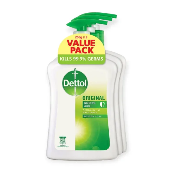 PhotoRoom-20230713_203807_3 (1) Dettol Original Antibacterial Handwash - 3*250g - Image 1