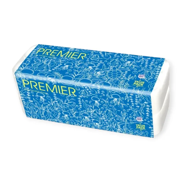 9e700111d48d9b9ac2ea2f97b9f47e04-PhotoRoom Premier Pulp Toilet Tissue 3Ply Rolls - (10 Rolls) - Image 1