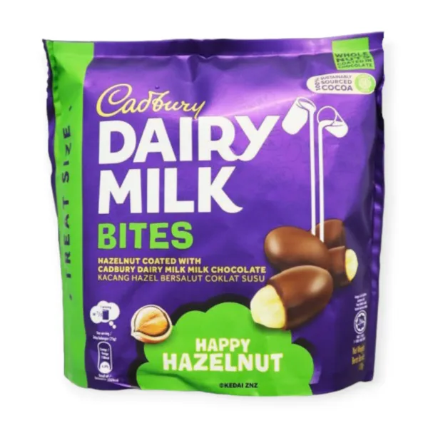 Cadbury Diary Milk Hazelnut Milk Chocolate (10 Bars) - 120g - Image 1
