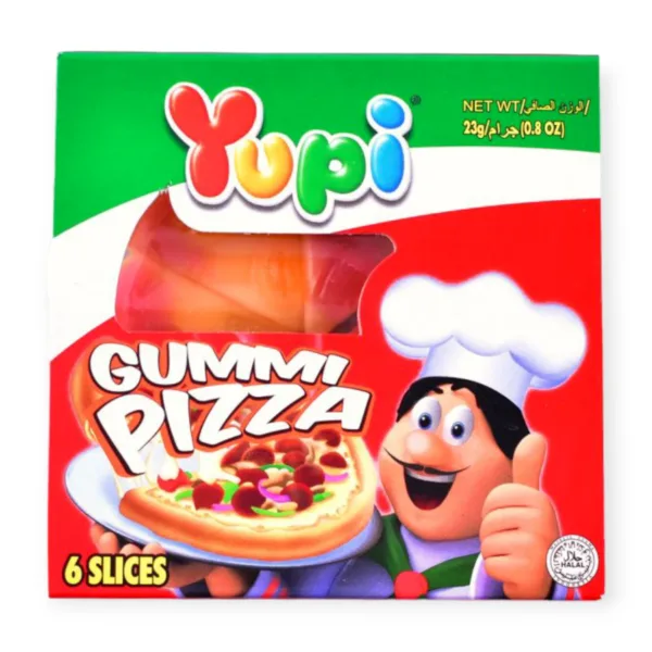 PhotoRoom-20230909_155558_8 Yupi Gummy Candies, Pizza - 24*8g - Image 1