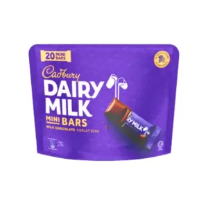Cadbury Dairy Milk Chocolate 20 Mini Bars - 250g