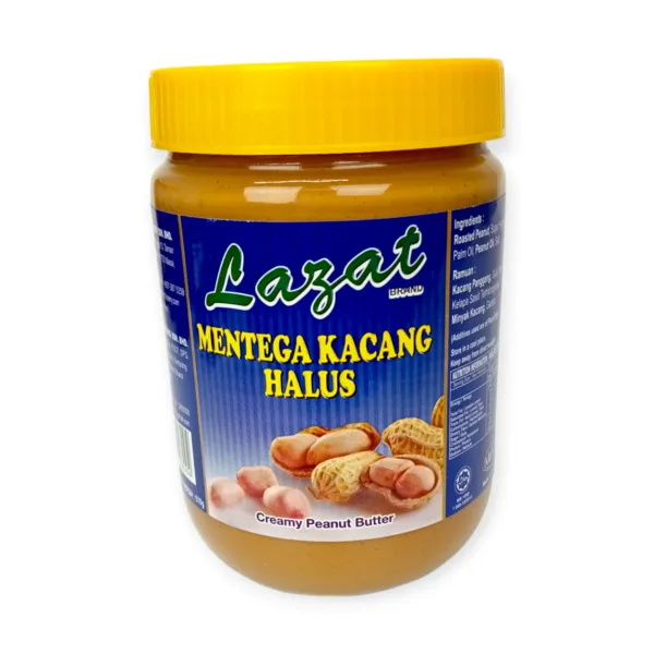 Lazat Creamy Peanut Butter - 510g - Image 1