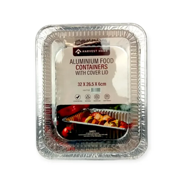 Aluminium Tray With Cover - 104*EN 323/2260 - Image 1