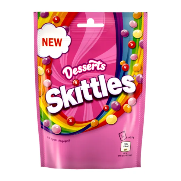 image-PhotoRoom (67) Skittles Dessert's Bag - 152g - Image 1