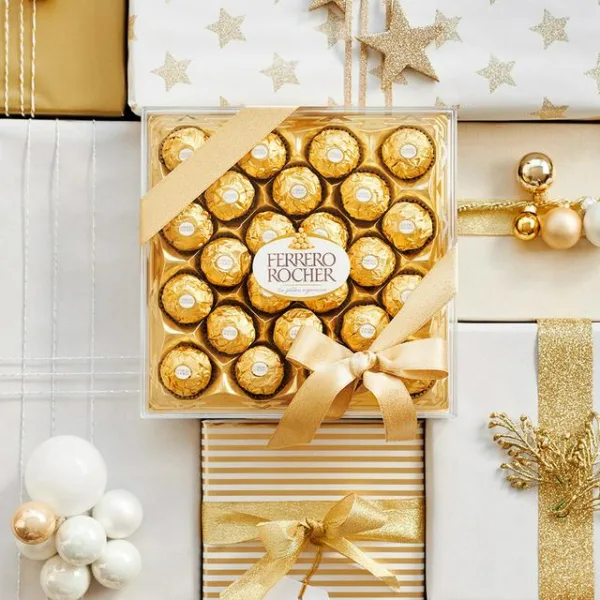 Ferrero Rocher Crisp Hazelnut and Milk Chocolate T24 300Gm - Image 3