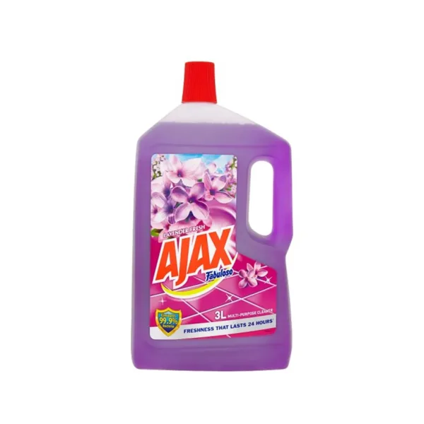 Ajax Fabuloso Floor Cleaner Lavender Fresh - 3L - Image 1