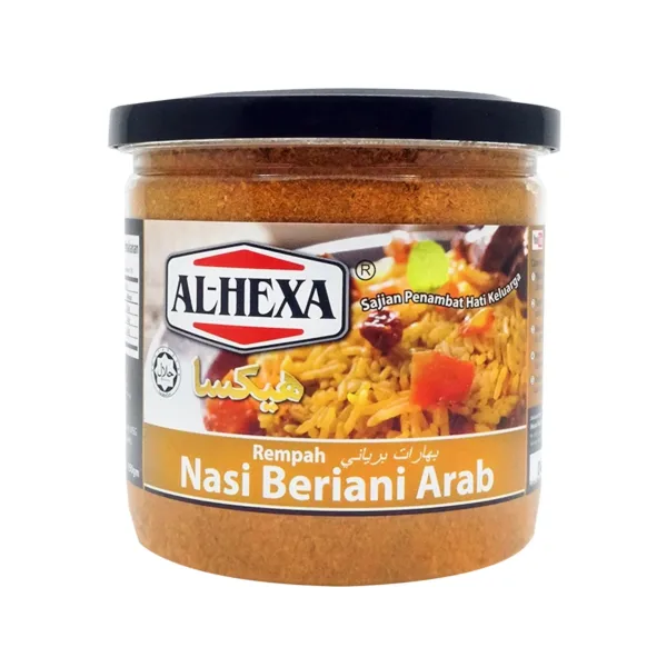Al-Hexa Rempah Nasi Beriani Arab 150g - Image 1