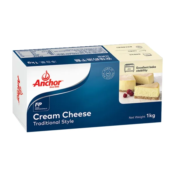 Anchor Cream Cheese Traditional Style 1kg - Image 1