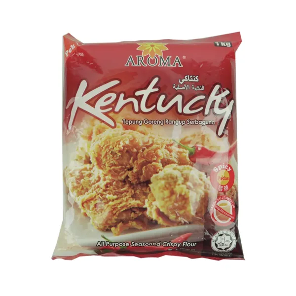 Aroma Kentucky All purpose Seasoned Crispy Flour 1kg - Image 1