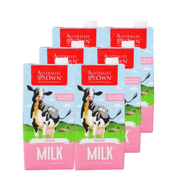 Australia's Own skim Milk 1Ltr - Image 2
