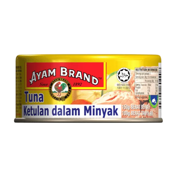 Ayam Brand Tuna Chunks In Sunflower Oil 150g - Image 2