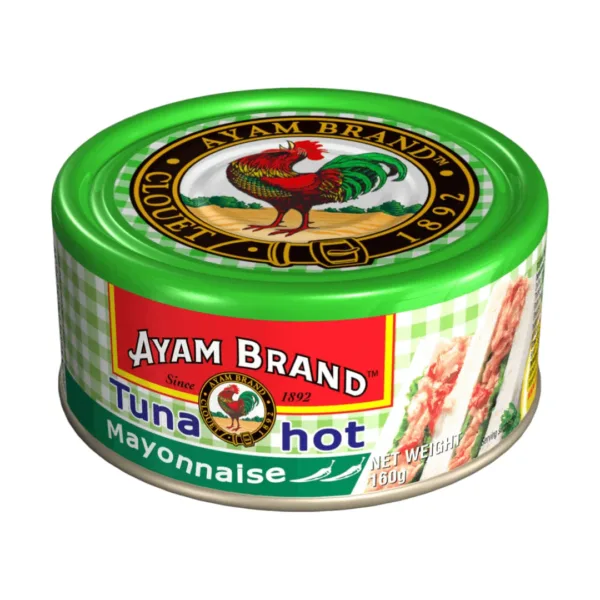 Ayam-Brand-Tuna-Hot-Mayonnaise-160gm.png Ayam Brand Tuna Hot Mayonnaise 160g - Image 1