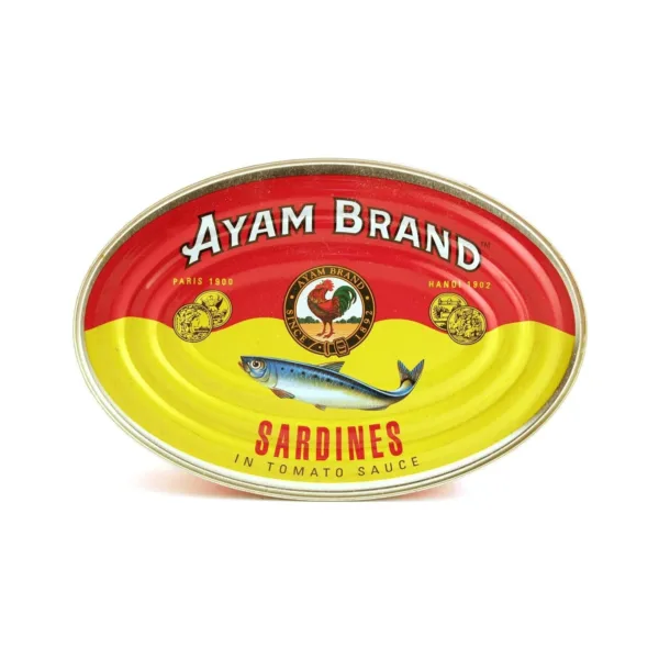 Ayam Brand Sardine in Tomato Sauce 215g (Oval) - Image 1