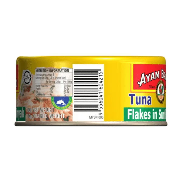 Ayam Brand Tuna Flakes in Sunflower Oil 150g - Image 2