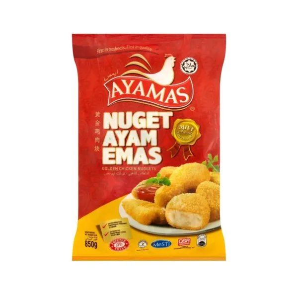 Ayamas Golden Chicken Nuggets 850g - Image 1