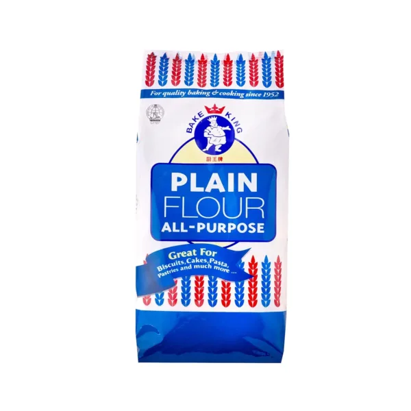 Baking-Plain-Flour-All-Purpose-1kg.jpg Bake King Plain Flour 1kg - Image 1