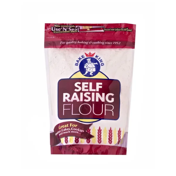 Baking-Self-Raising-Flour.jpg Bake King Self Raising Flour 1kg - Image 1