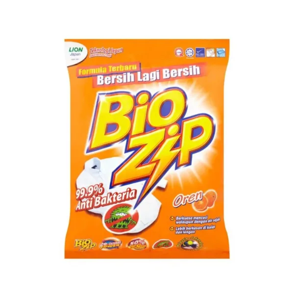 Biozip Detergent Powder Orange 3.8Kg - Image 1