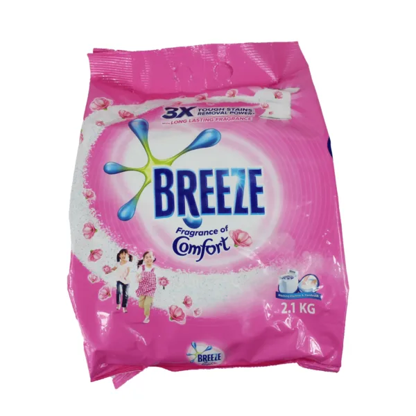 Breeze Detergent Powder Comfort 2.1kg - Image 1