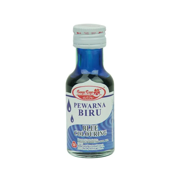 Bunga-raya-Blue-Colouring.jpg Bunga Raya Pewarna Biru Blue Colouring (2X25ml) - Image 1