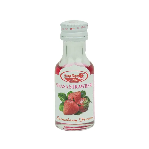Bunga Raya Perasa Strawberi Flavour (2x25ml) - Image 1