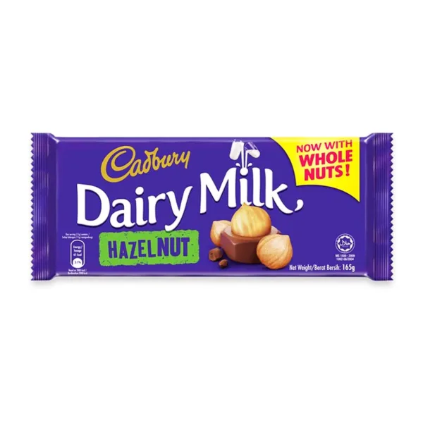 Cadbury Dairy Milk Hazelnut 165g - Image 1