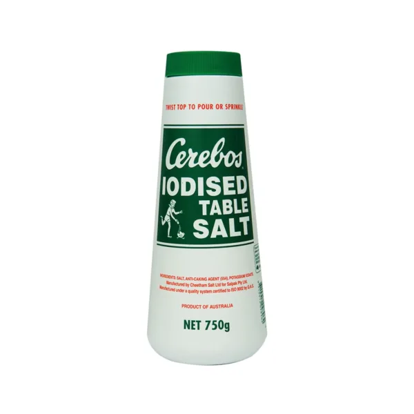Cerebos Iodised Table Salt 750g - Image 1