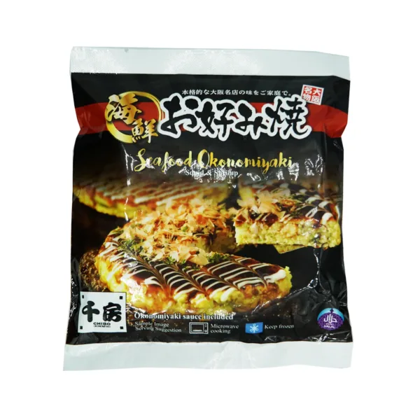 Bmc Seafood Okonomiyaki Squid & Shrimp 200g - Image 1