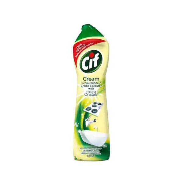 Cif Cream Micro Crystals Lemon 660ml - Image 1
