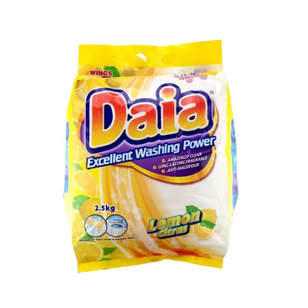Daia Detergent Powder Lemon 2.3Kg - Image 1