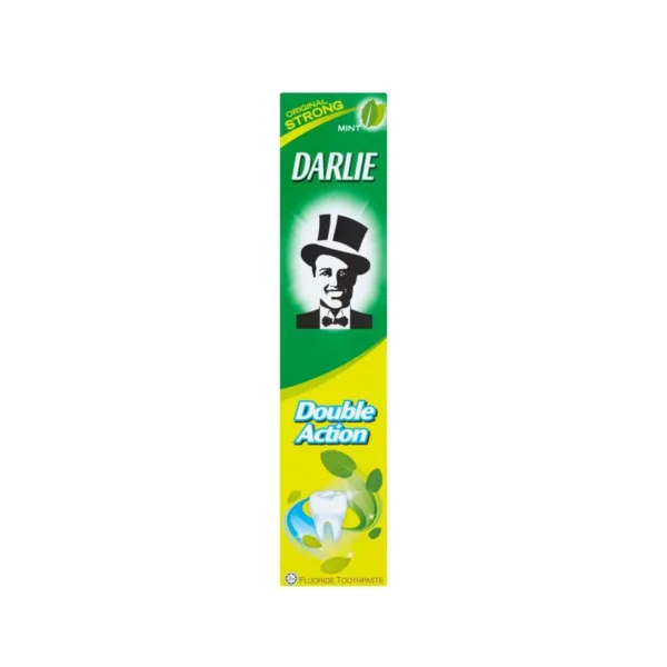 Darlie-Double-Action-Original-175gm.jpg Darlie Double Action Original Mint Toothpaste 175g - Image 1