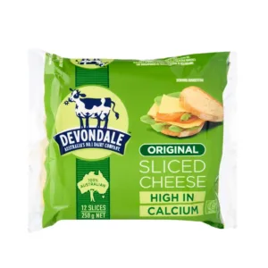 Devondale Original Sliced Cheese 12s 250g