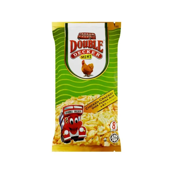Double Decker Mini Chicken Cracker 8x15g (2packet) - Image 1