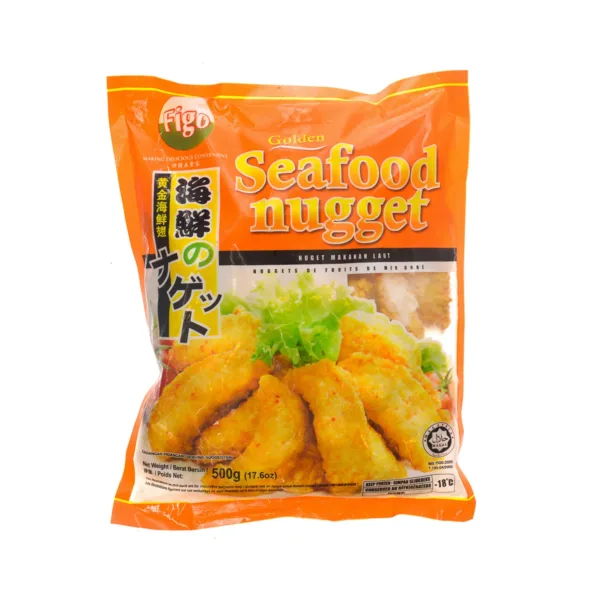 Figo Golden Seafood Nugget 500g - Image 1