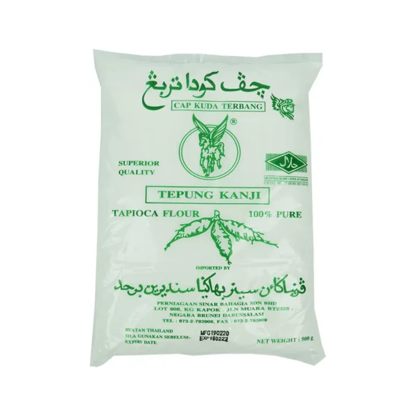 Flying-Horse-Tepung-Kanji-500g.jpg Cap Kuda Terbang Tepung Kanji Tapioca Flour (2x500g) - Image 1