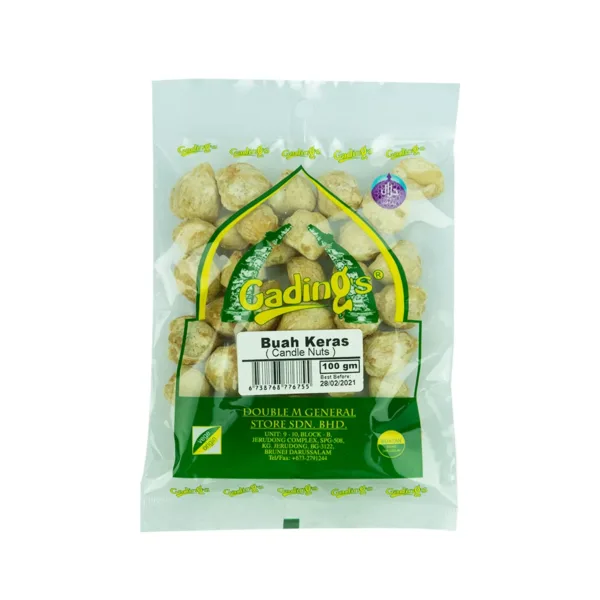 Gading's Candle Nuts 100g (Buah Keras) - Image 1
