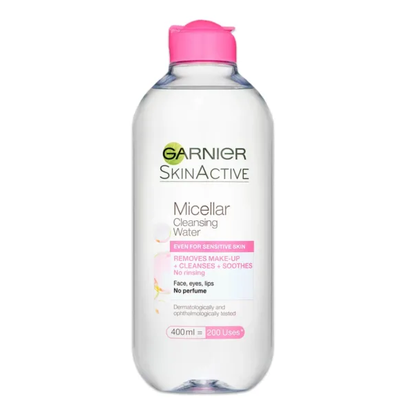 Garnier Skin Naturals Micellar Cleansing Water Even For Sensitive Skin 400ml - Image 1