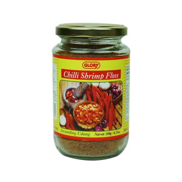 Glory-chilli-shrimp-floss-180g.jpg Glory Chilli Shrimp Floss Serunding Udang 180g - Image 1