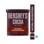 Hershey's 100% Cocoa Natural unsweetened Powder 226Gm
