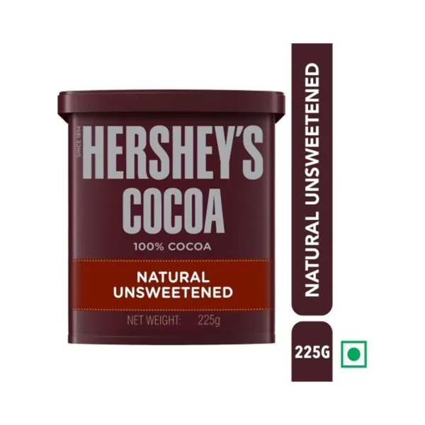 Hershey's 100% Cocoa Natural unsweetened Powder 226Gm - Image 1