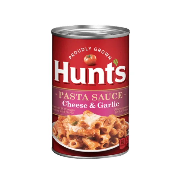 Hunts Pasta Sauce  Cheese&Garlic 680g - Image 1