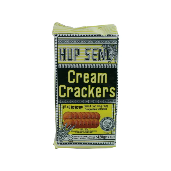 Hup-Seng-Cream-Cracker-428Gm.jpg Hup Seng Cream Crackers 428g - Image 1