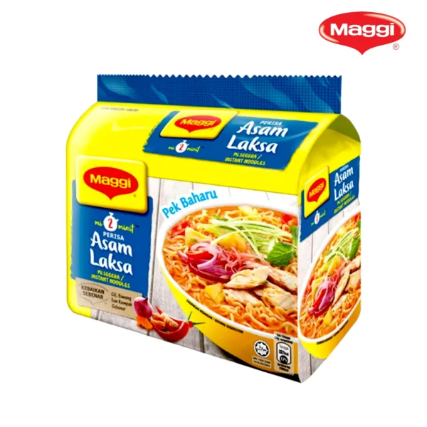 IMG20240105194121-PhotoRoom-4.png Maggi Asam Laksa Instant Noodles 5x78gm - Image 1