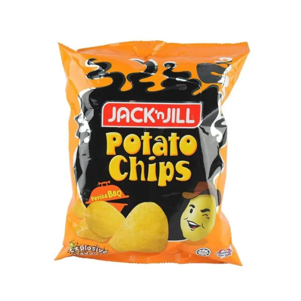 Jack"n Jill Potato Chips Perisa BBQ 8X15GM-[O] - Image 1